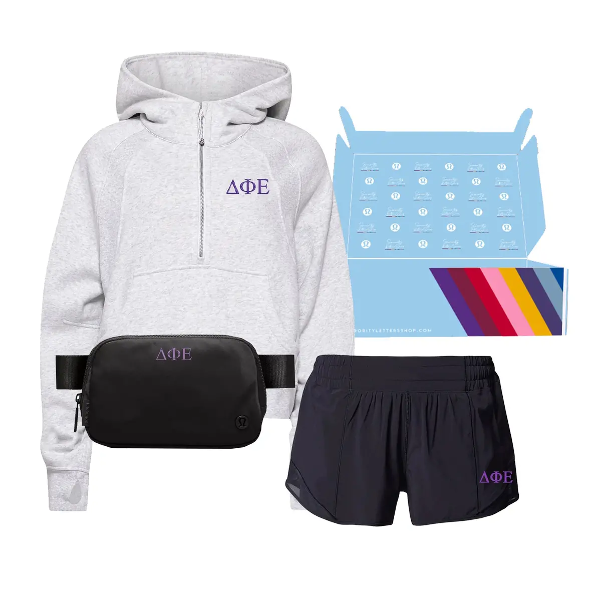 Delta Phi Epsilon | Lululemon Bid Day Box 1