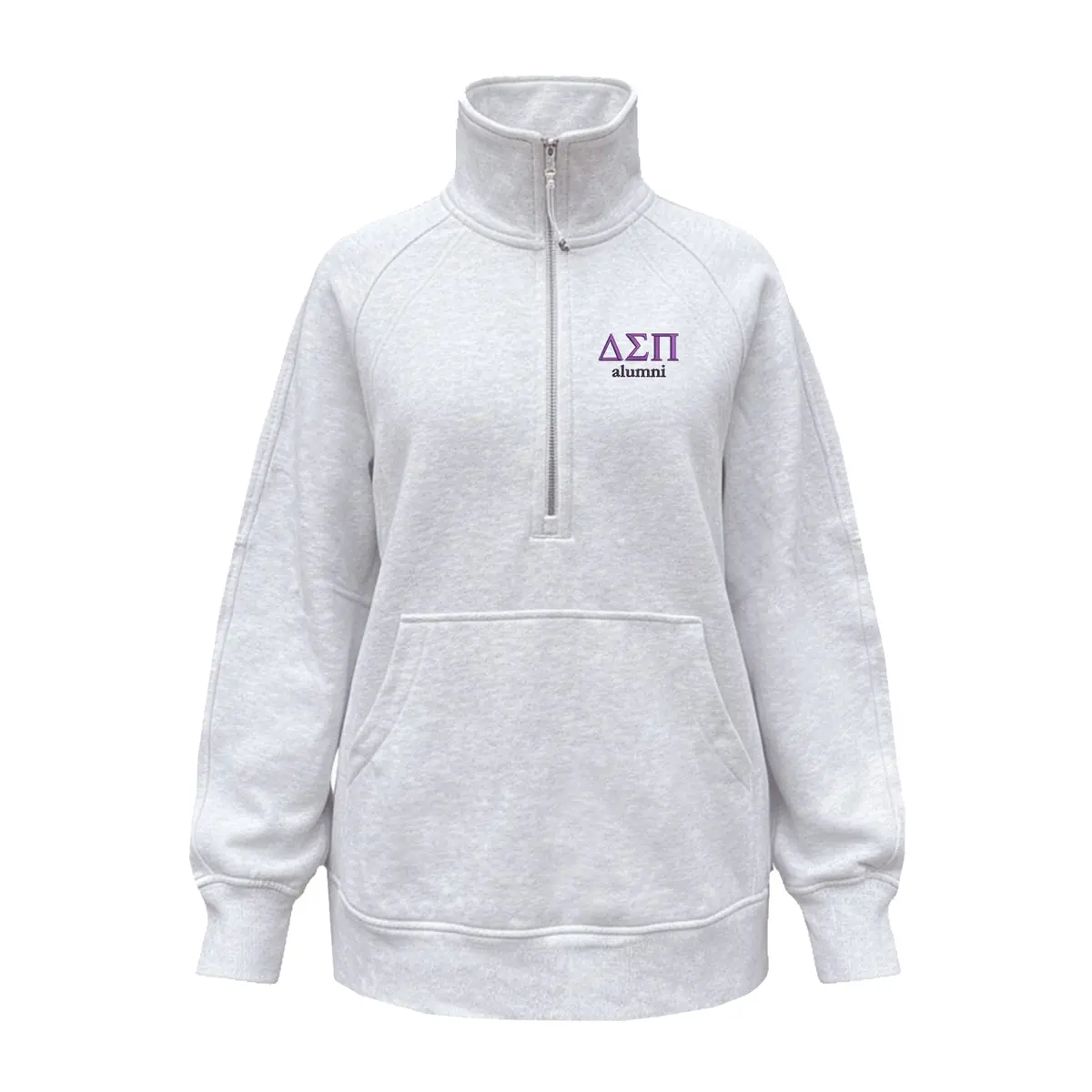 Delta Sigma Pi Lululemon Scuba Oversized Funnel-Neck Half Zip Long - Alumni 1