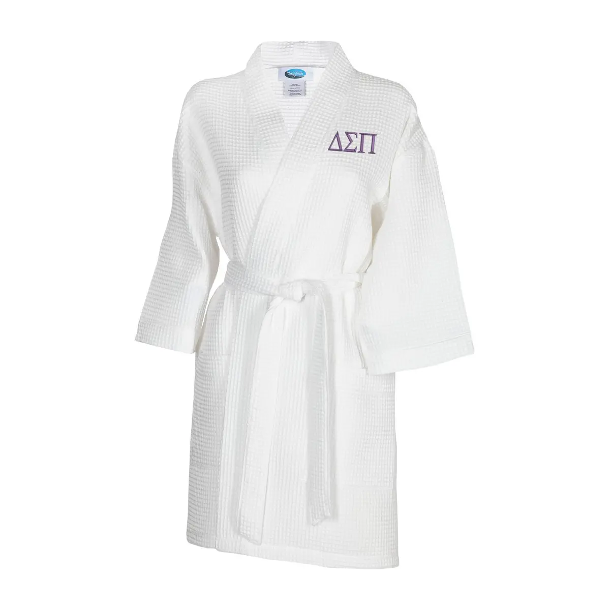 Delta Sigma Pi Waffle Weave Robe 1