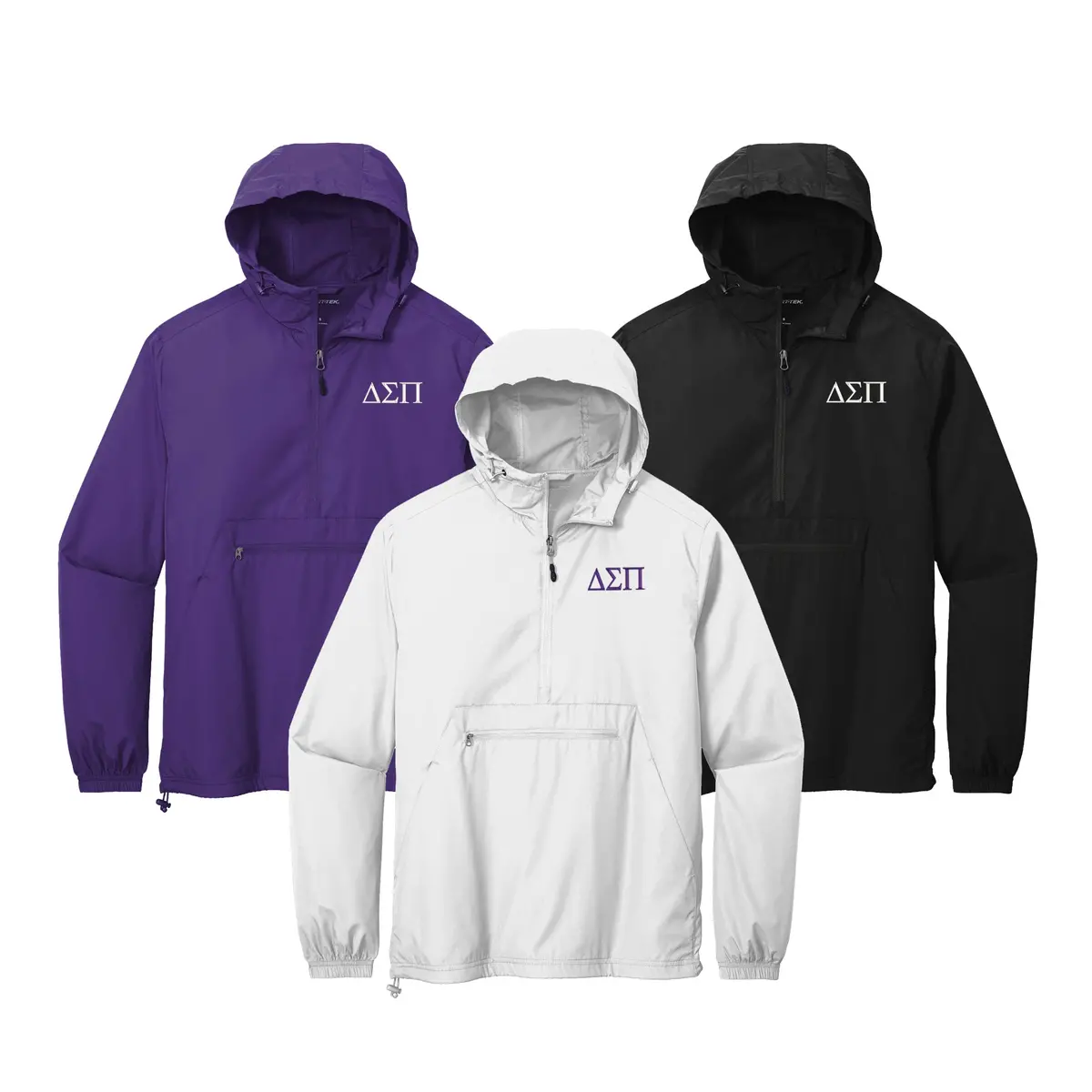 Delta Sigma Pi Windbreaker - Letters 1