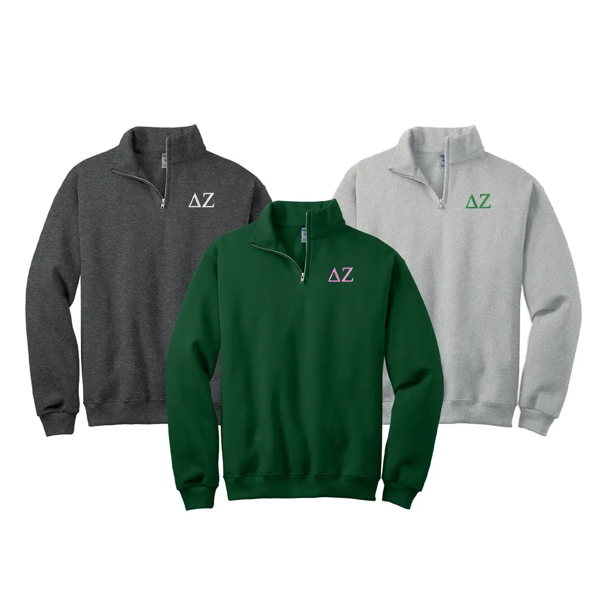 Delta Zeta Qzip Sweatshirt 2