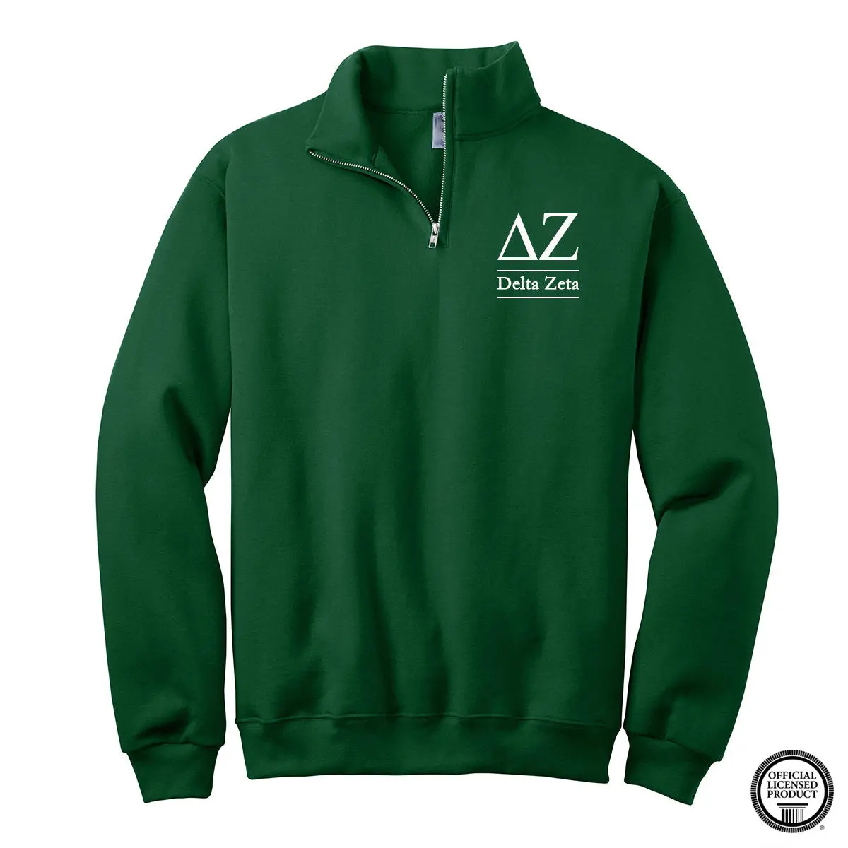 Delta Zeta Quarter Zip Pullover 1