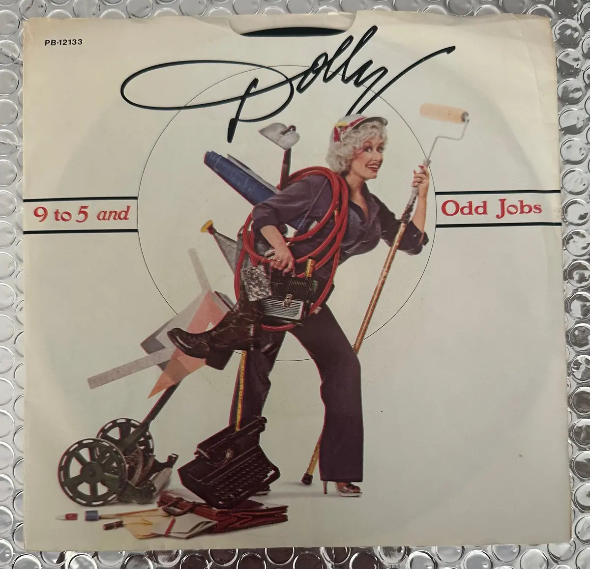 Dolly Parton 9 To 5  And Odd Jobs 1980  Record 45 Vinyl 1