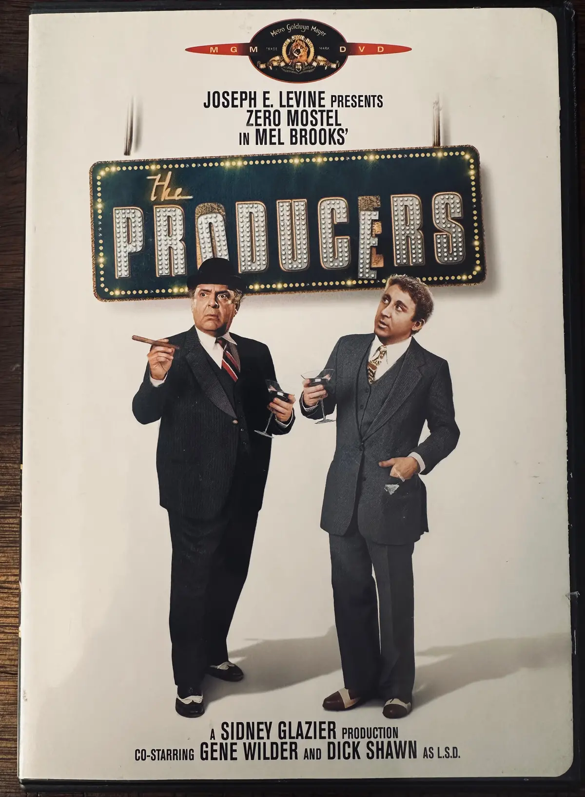 The Producers, 1968 Mel Brooks Movie. Dvd Used. 1