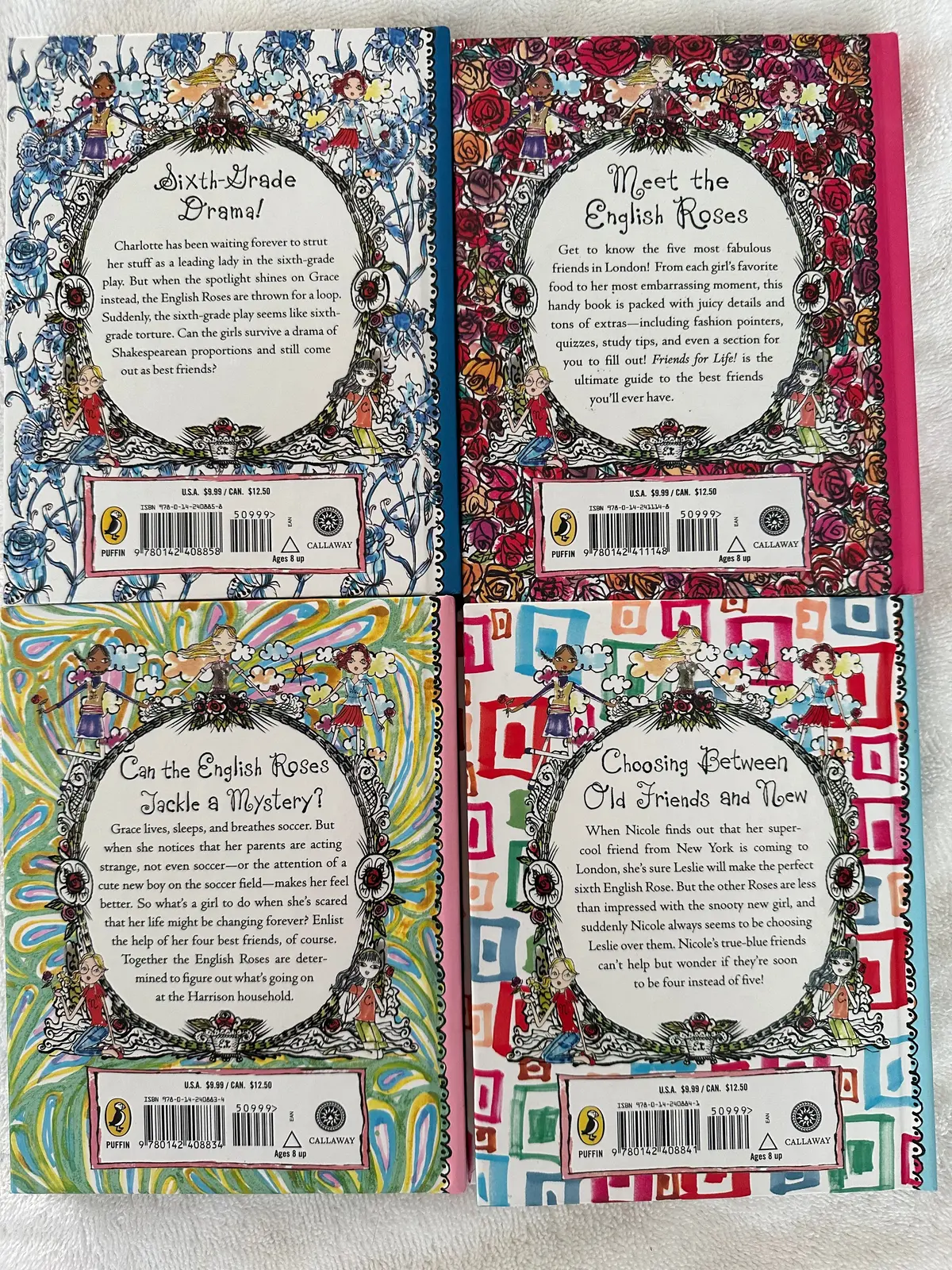 Madonna - 4 Books (Smaller Books) The English Roses (Continued) - New 2
