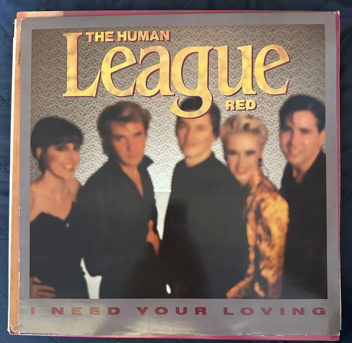 The Human League - I Need Your Loving 12” Lp Vinyl Single Used 1
