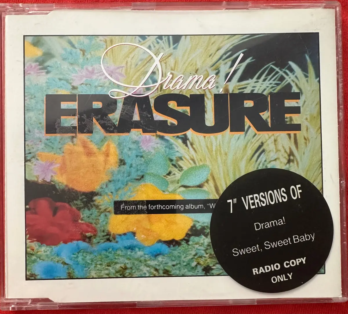 Erasure - Drama! / Sweet, Sweet Baby (Radio Copy Promo)  3” Cd Single - Used 1