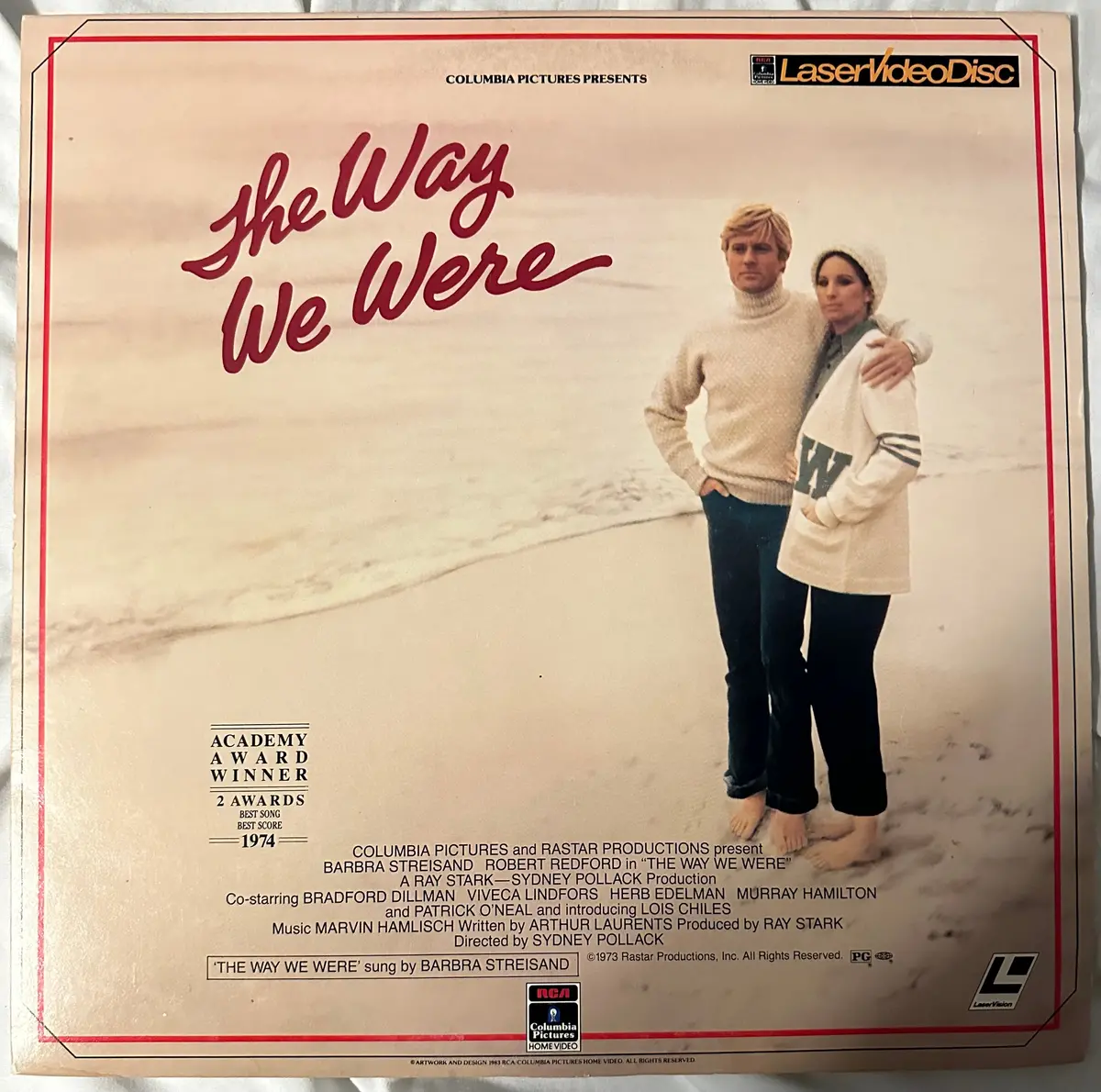 Barbra Streisand The Way We Were Laserdisc - Used 1