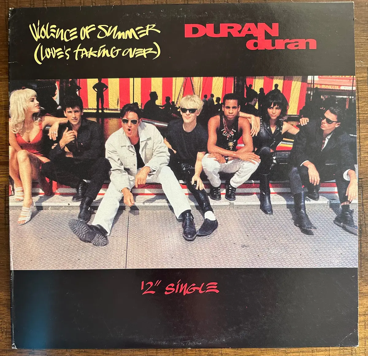 Duran Duran - Violence Of Summer  (Us 12" Single) Lp Vinyl - Used 1