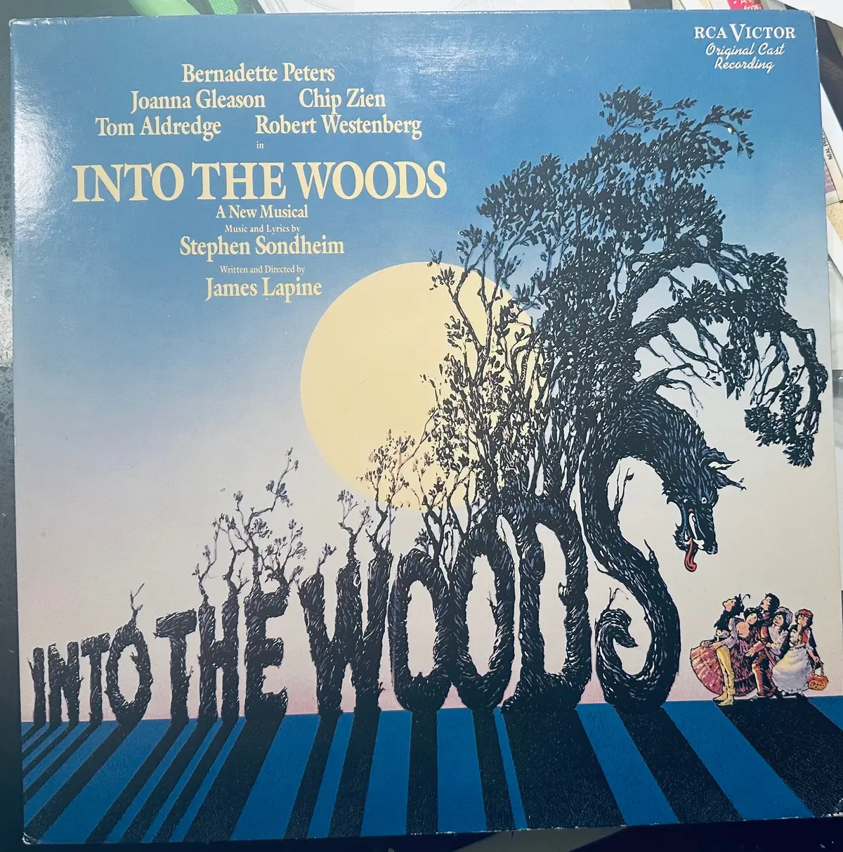 Bernadette Peters In  Into The Woods Cast Recording 1988  Lp Vinyl - Used 1