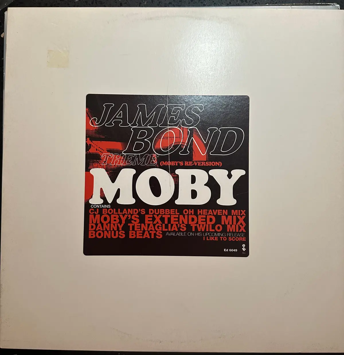 Moby -  James Bond Theme (Moby Re-Version) 12" Lp  Vinyl - Used 1
