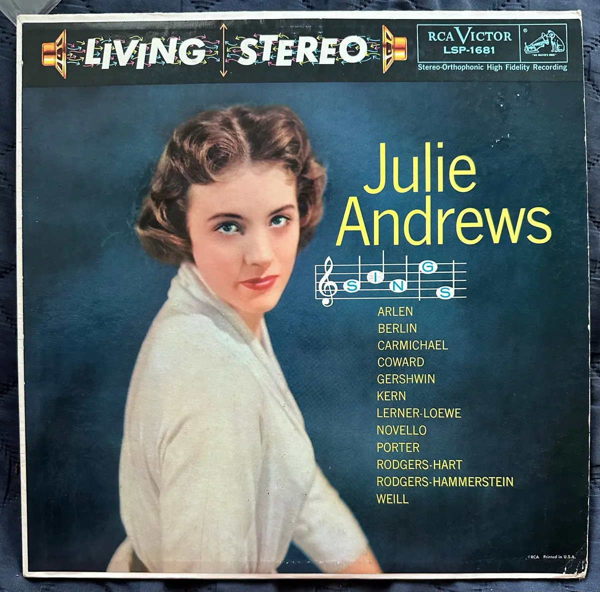 Julie Andrews Sings Lp Vinyl Used 1