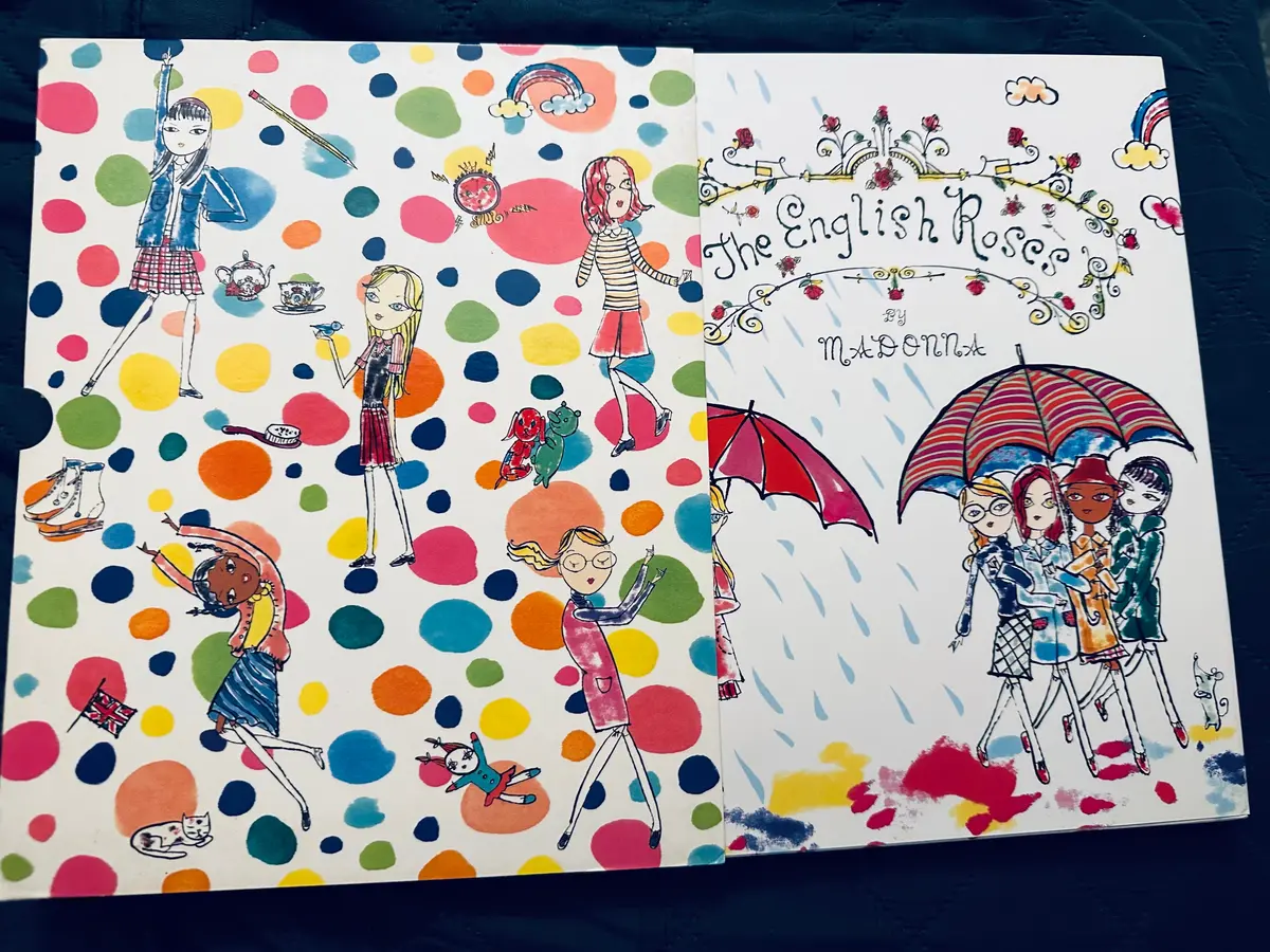 Madonna English Roses  Book With Slip Cover - 1St Edition (Us Orders Only) 1