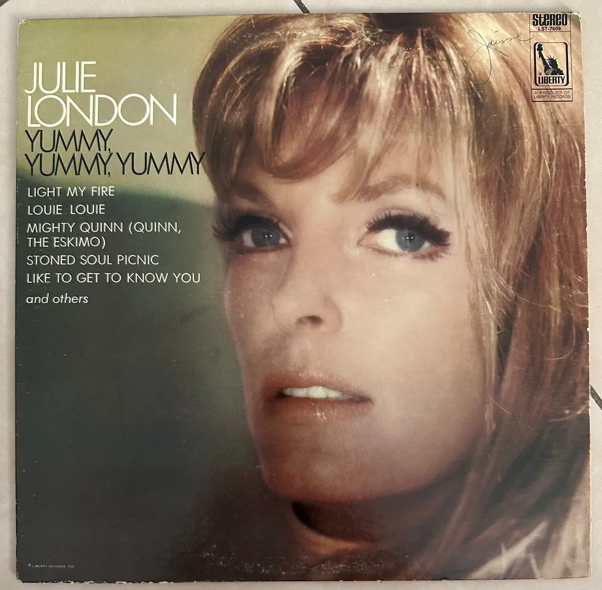 Julie London Vinyl Rainy Day 1