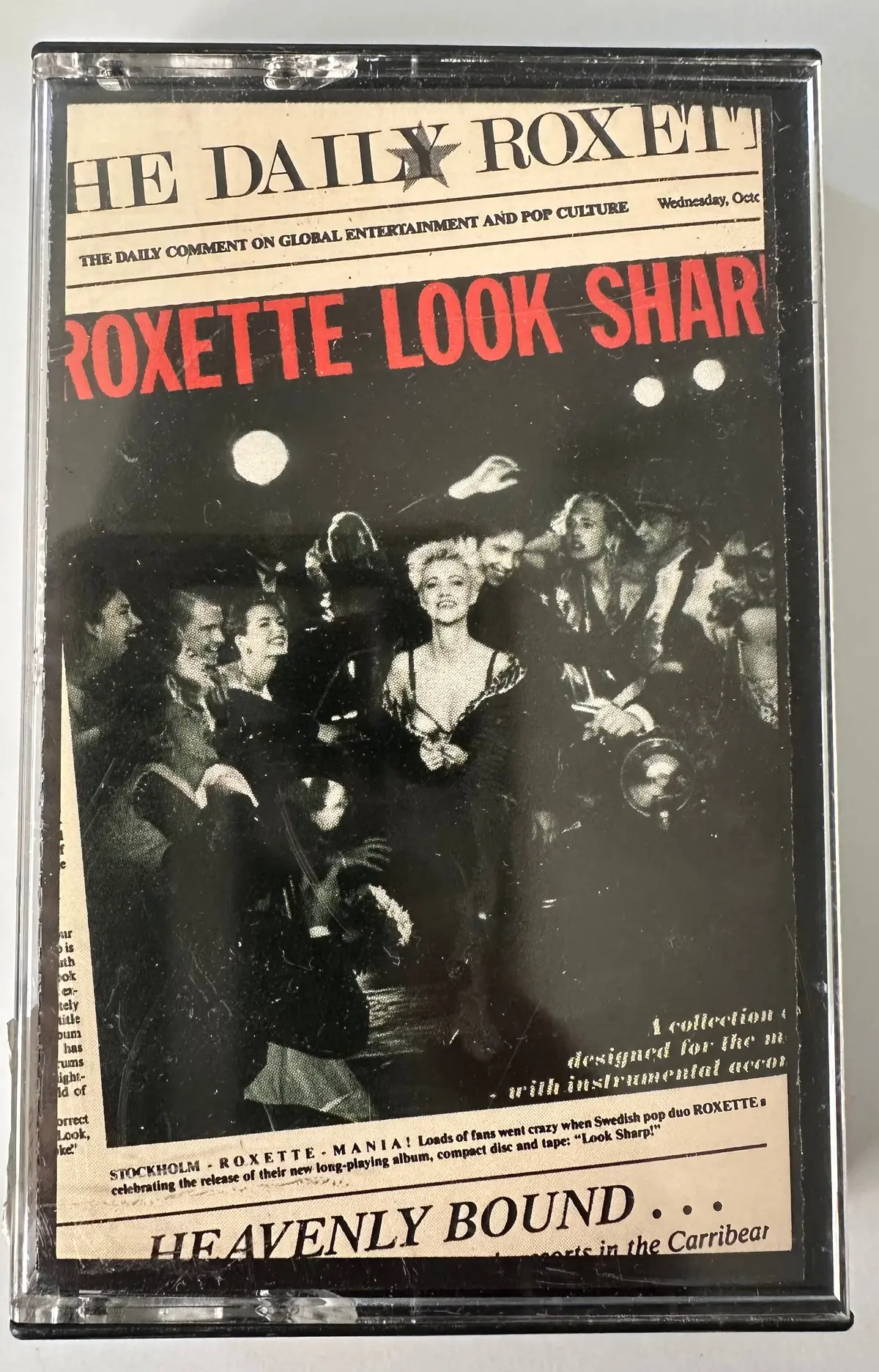 Roxette  - Look Sharp Cassette Tape - Used 1