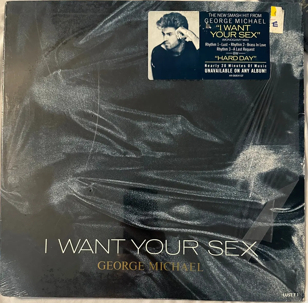 George Michael - I Want Your Sex 12" Lp Vinyl - Used 1