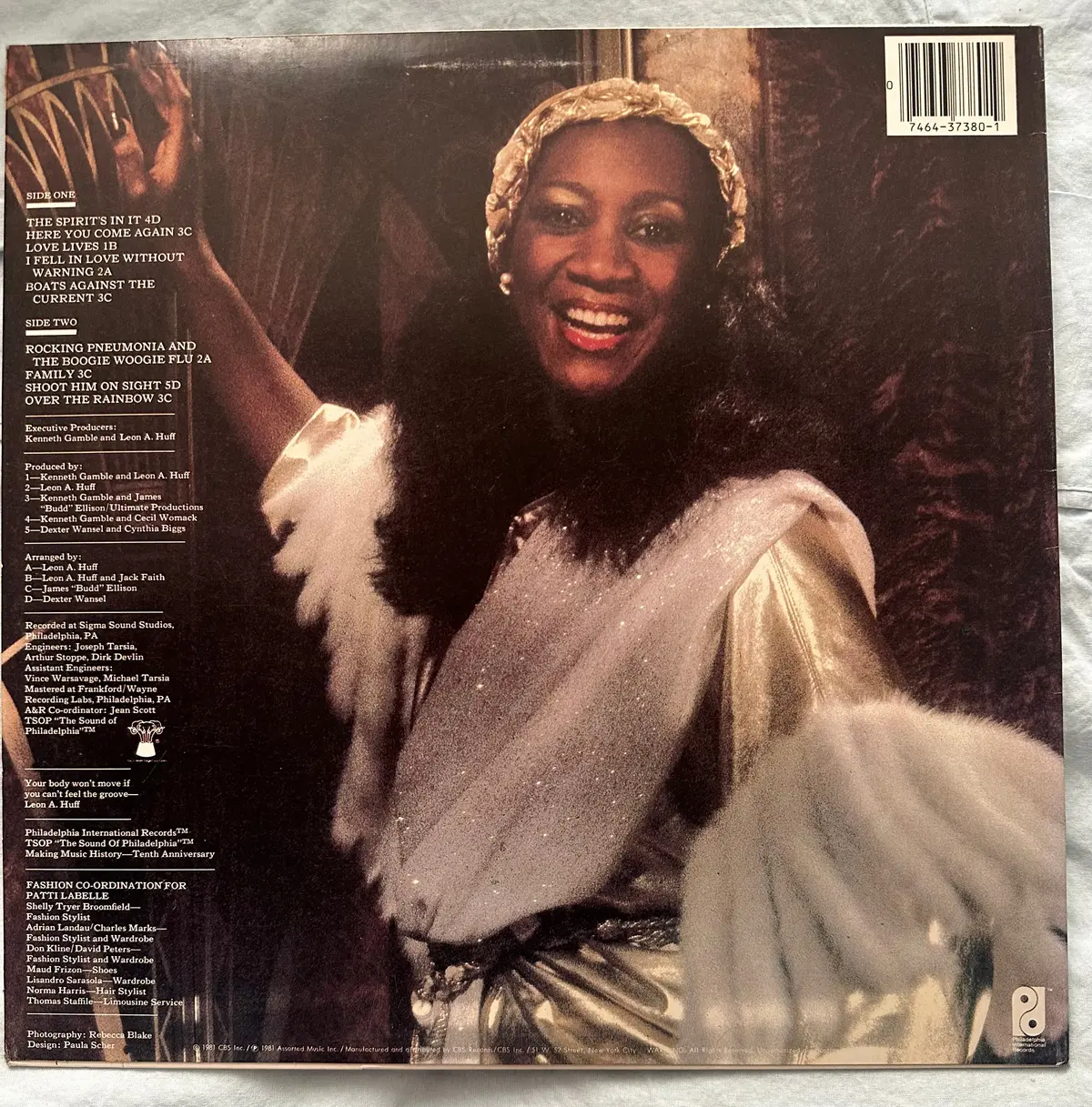 Patti Labelle - The Spirit’S In It 1981 Lp Vinyl Used 2