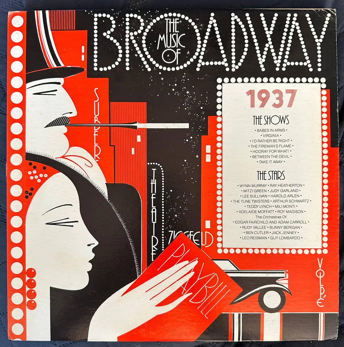 The Music Of Broadway 1937  Lp Vinyl Used 1
