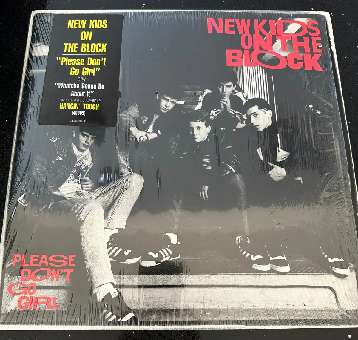 New Kids On The Block - Please Don’T Go Girl /  Whatcha Gonna Do About It  (1988 12” Single) Lp Vinyl - Ussed 1