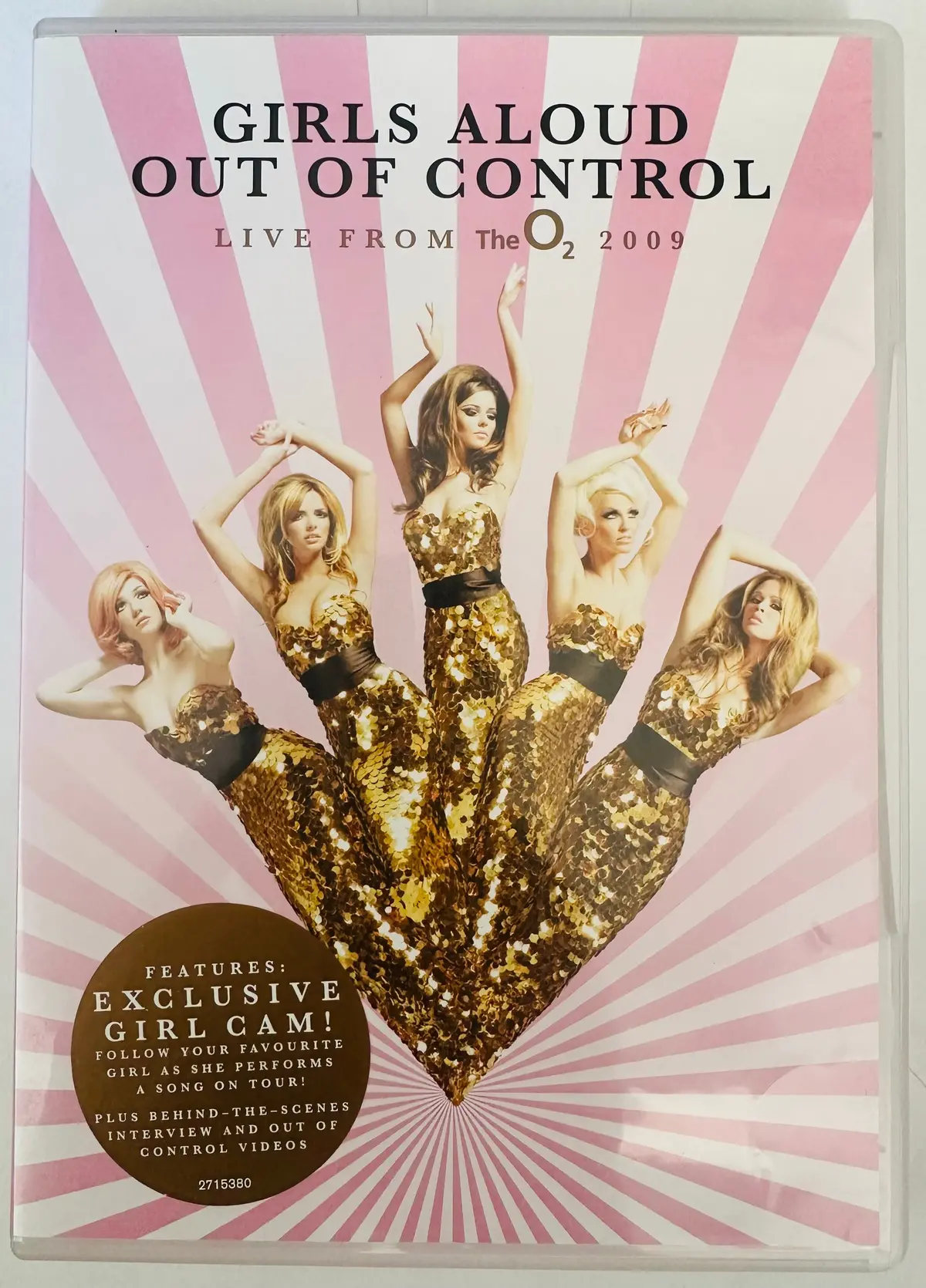 Girls Aloud Out Of Control Live From Oz 2009 Dvd Used 1