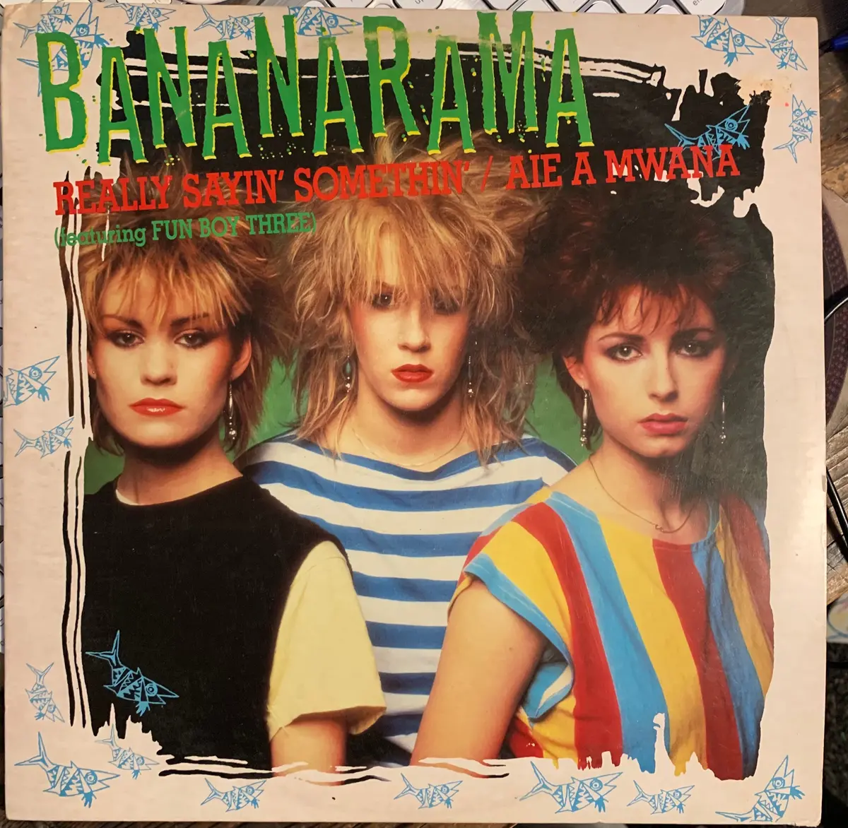 Bananarama  - He Was Really Sayin' Somethin'  Used 12" Single  Lp Vinyl - Used 1