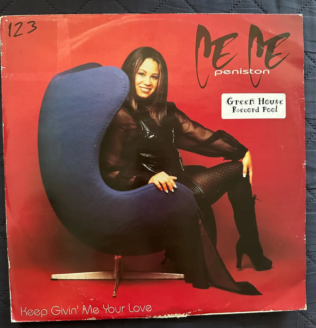 Cece Peniston - Keep Givin Me Your Love - 12” Single Lp Vinyl Used 1
