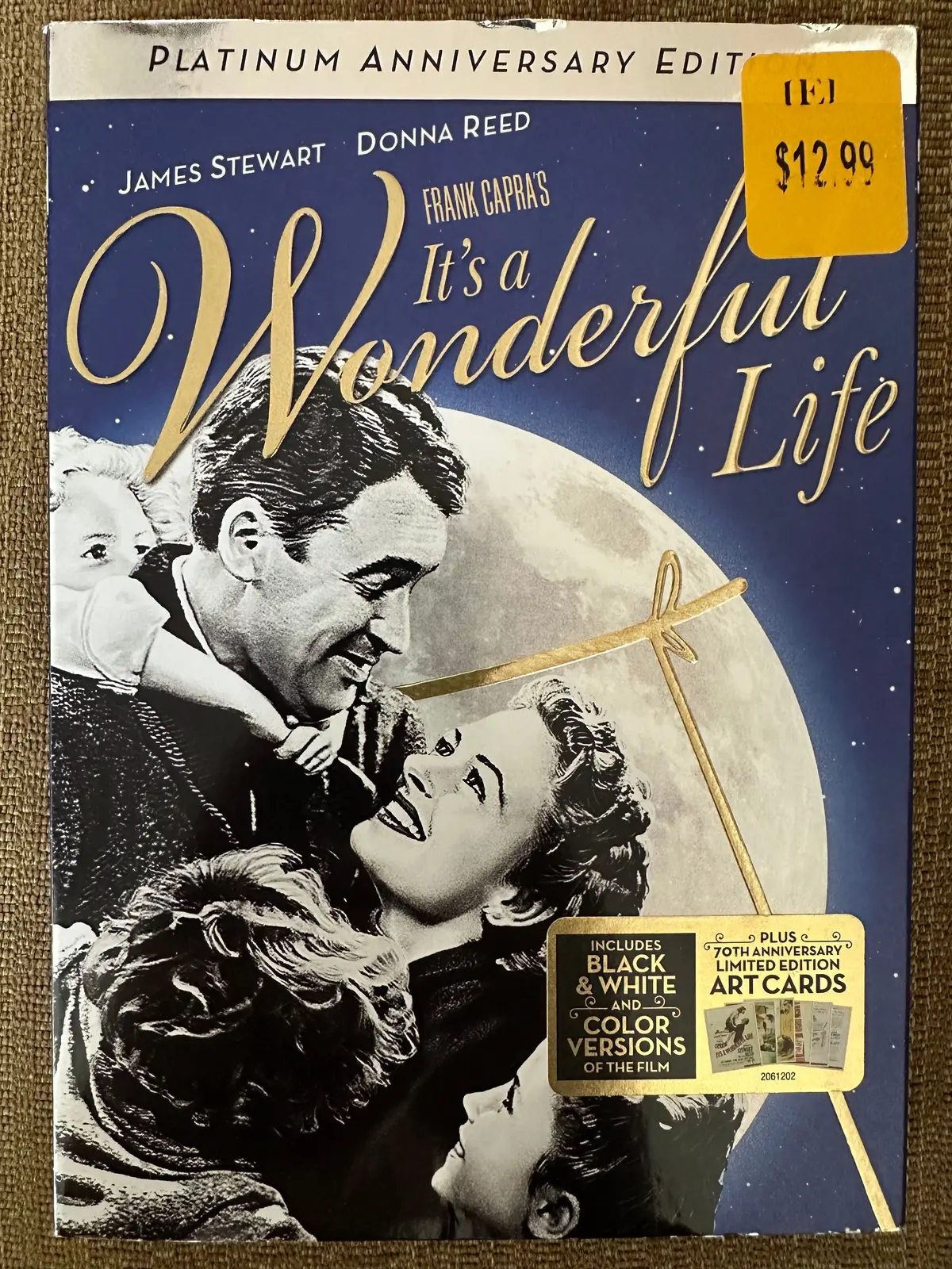 It’S A Wonderful Life, Platinum Anniversary Edition To Discs Dvd New 1