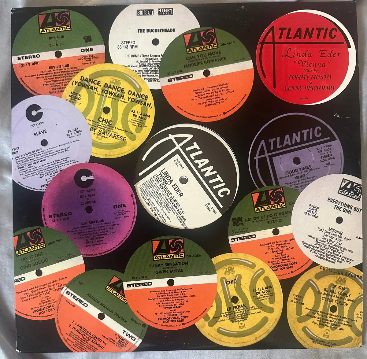Linda Eder -  Vienna  2X12"  Double Vinyl Promo Remixes Lp Used 1