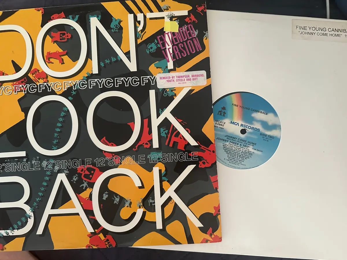 Fyc - 2 Lp 12” Singles - Johnny Come Home / Don’T Look Back - Used 1