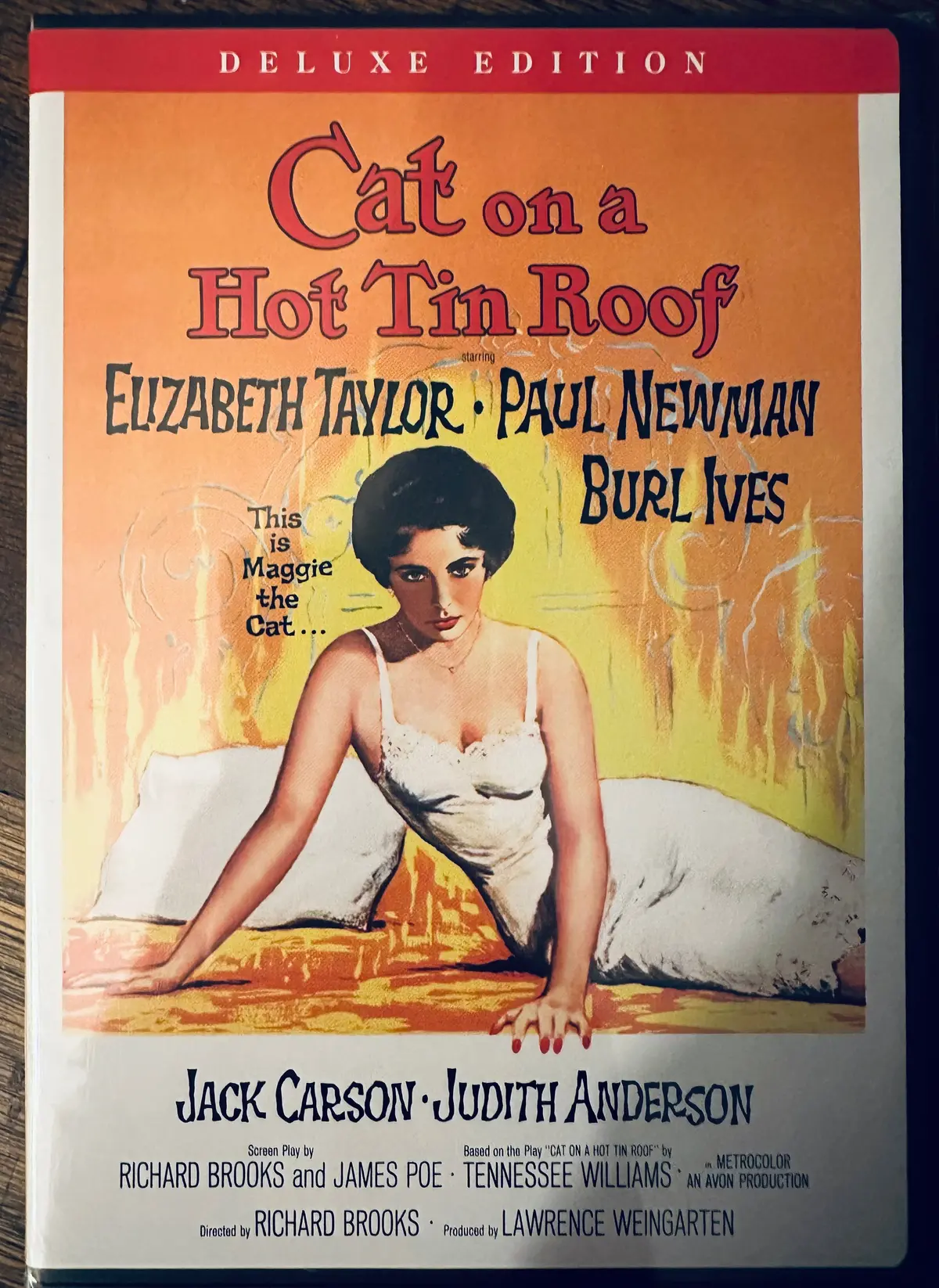 Cat On A Hot Tin Roof Deluxe Edition Dvd New 1