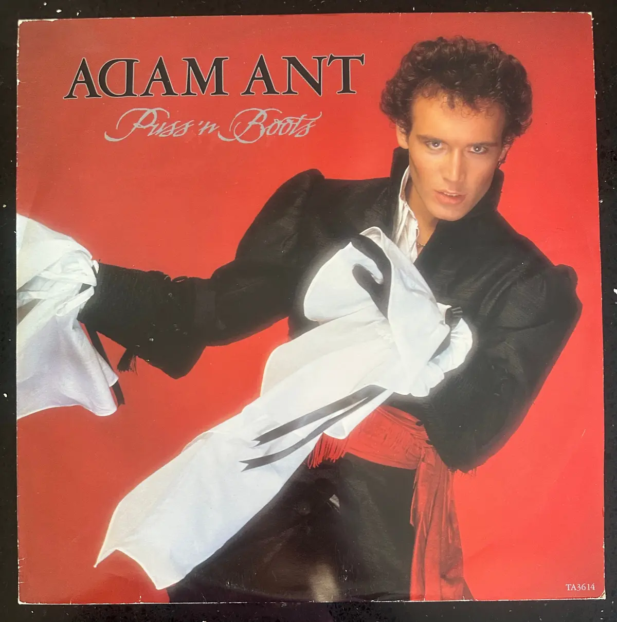 Adam Ant - Puss 'N Boots / Kiss The Drummer  (Import 12" Single) Lp Vinyl - Used 1
