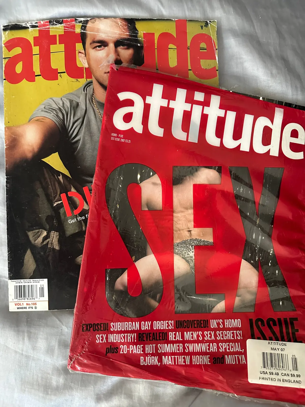 Attitude 2 Magazines Sex & Dirrty Issues Marc Almond  (Usa Orders Only) 1