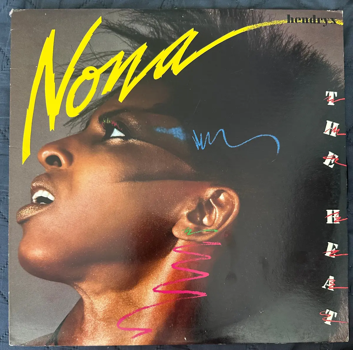 Nona Hendryx - The Heat Lp Vinyl 1985  - Used 1