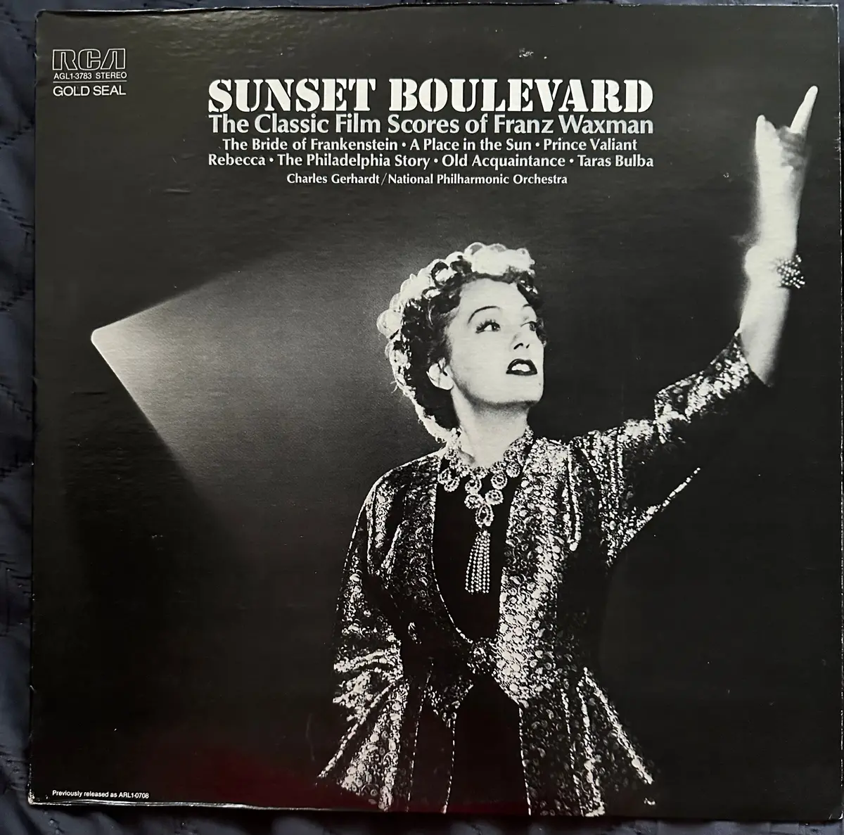 The Classic Film Scores Of Franz Waxman Lzp Vinyl Used 1