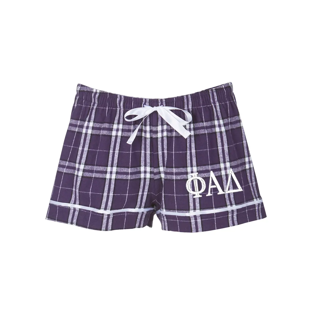 Phi Alpha Delta Flannel Boxer Shorts 1
