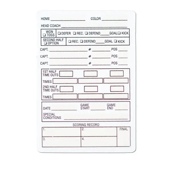 Acs535 Smitty Reusable Football Game Cards 1