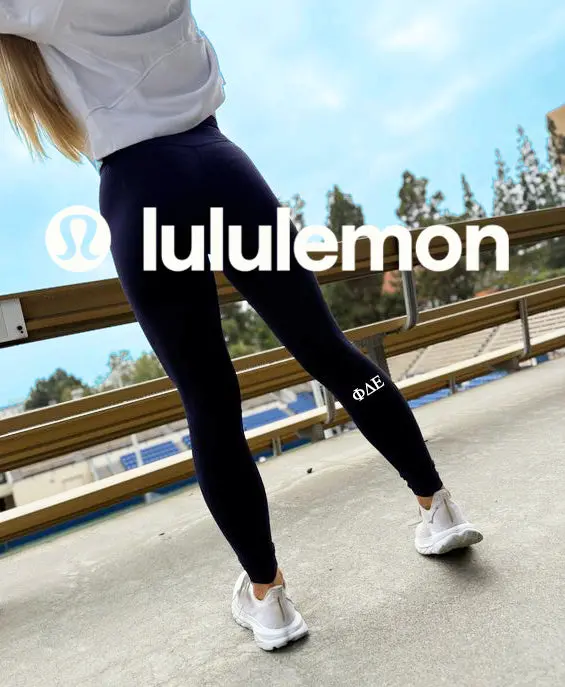 Phi Delta Epsilon Lululemon Align™ High-Rise Pant 25" - Navy 2