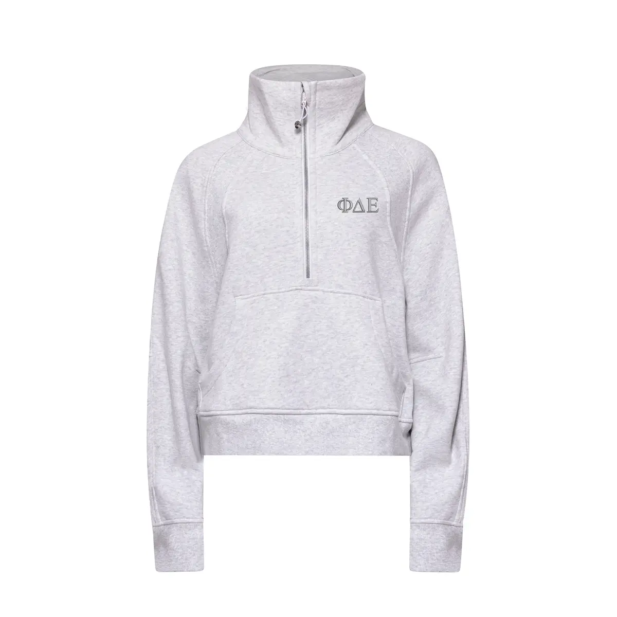 Phi Delta Epsilon Lululemon Scuba Oversized Funnel-Neck Half Zip 3