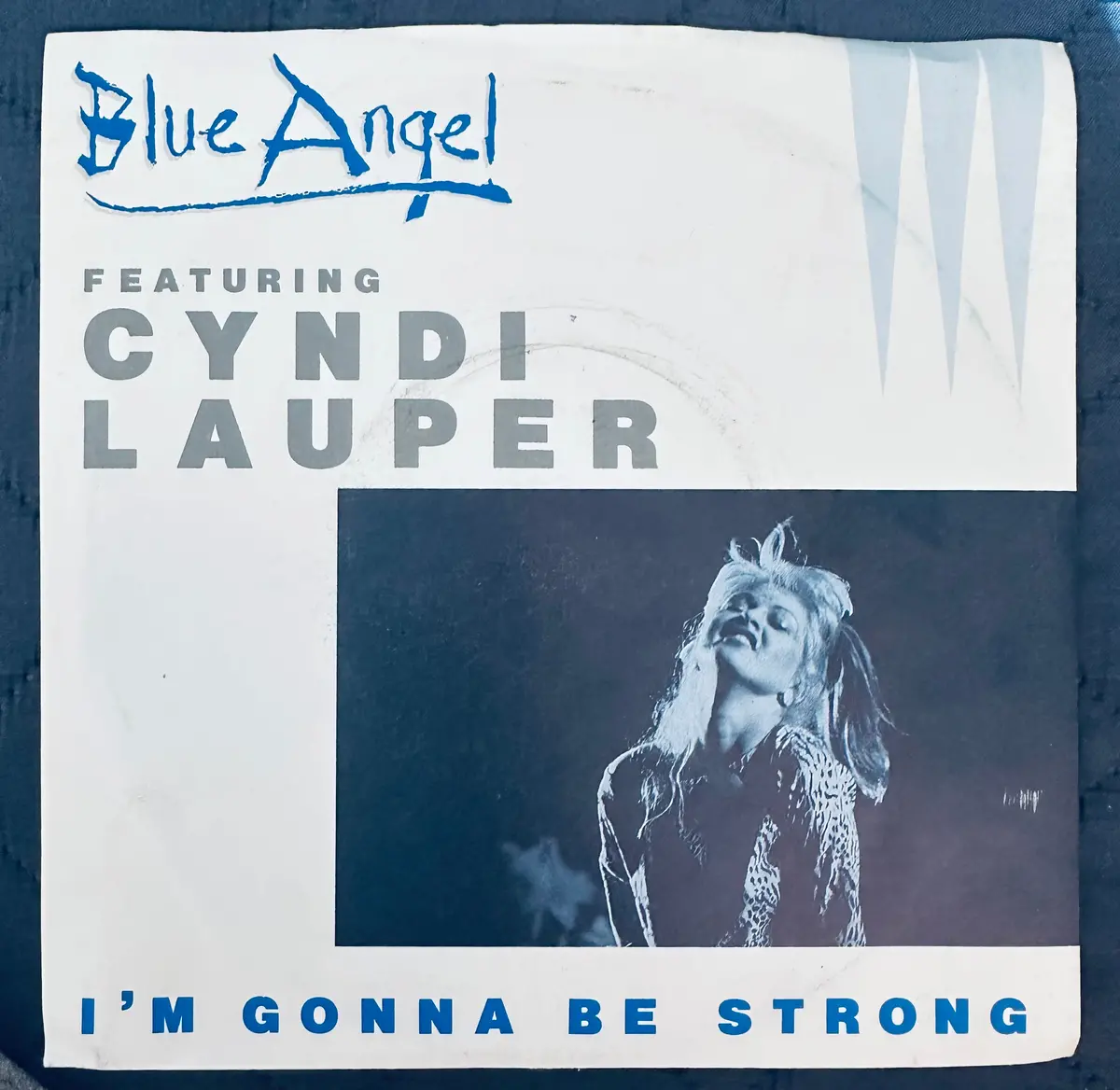 Cyndi Lauper With Blue Angel I’M Gonna Be Strong Import 45 Record 1980 1