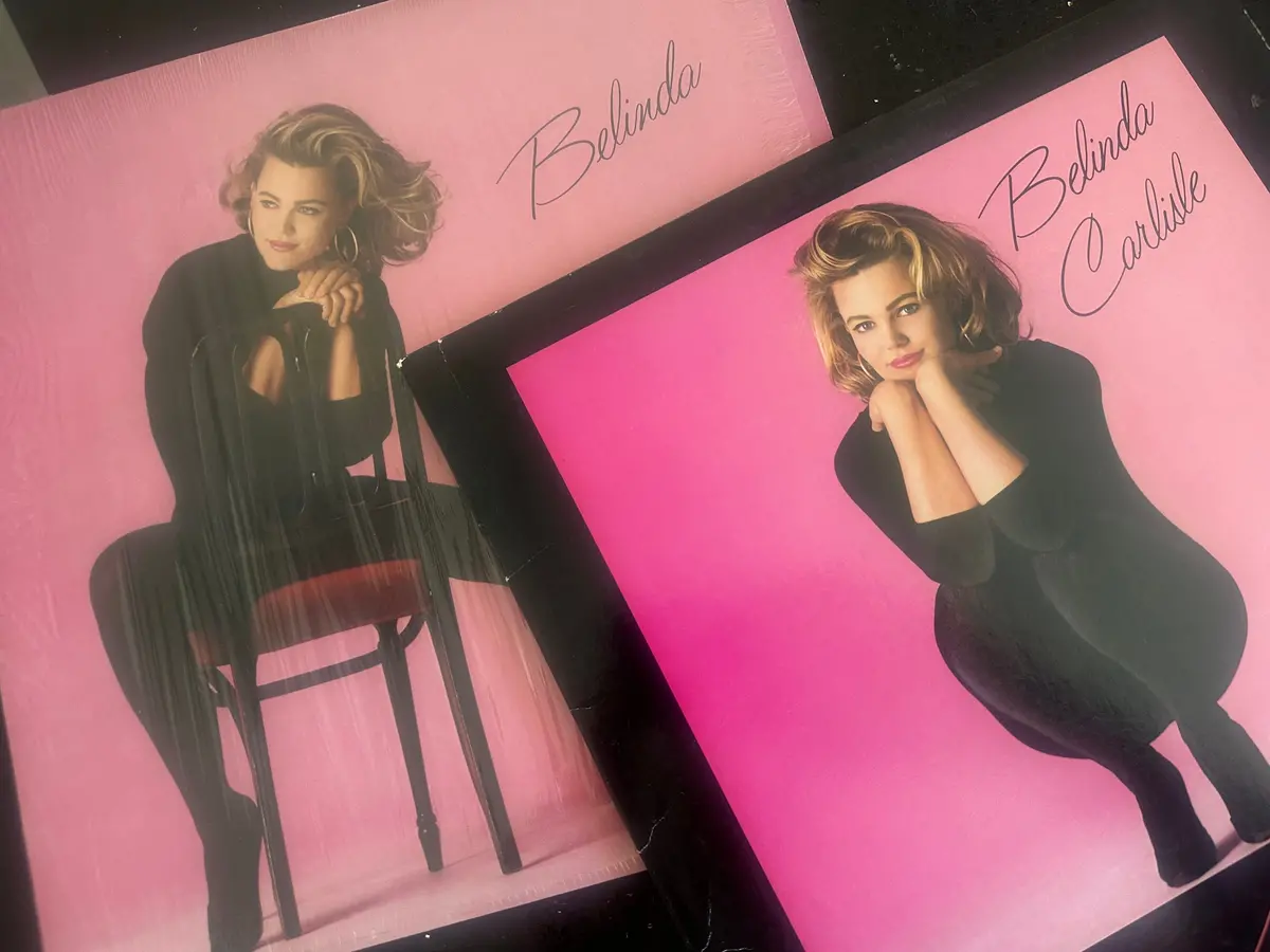 Belinda Carlisle ‎– Belinda Lp + Mad About You 12" Single  2X Vinyl - Used 1