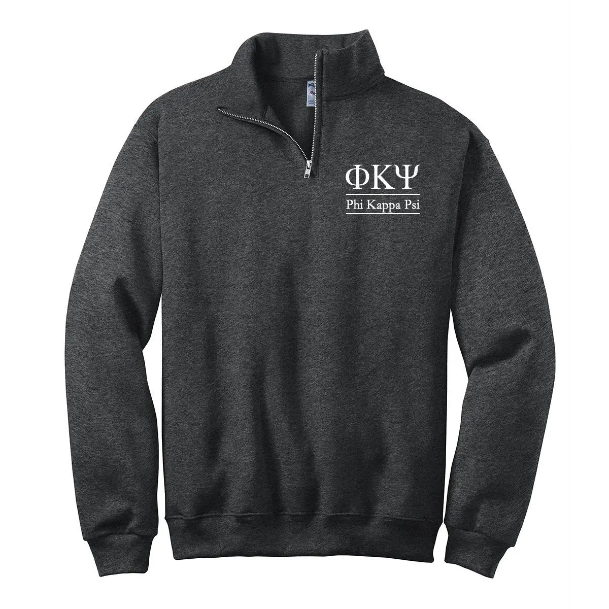 Phi Kappa Psi Quarter Zip Pullover Sweatshirt 1