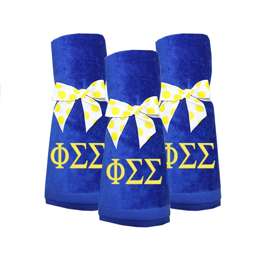 Phi Sigma Sigma Beach Towel 1