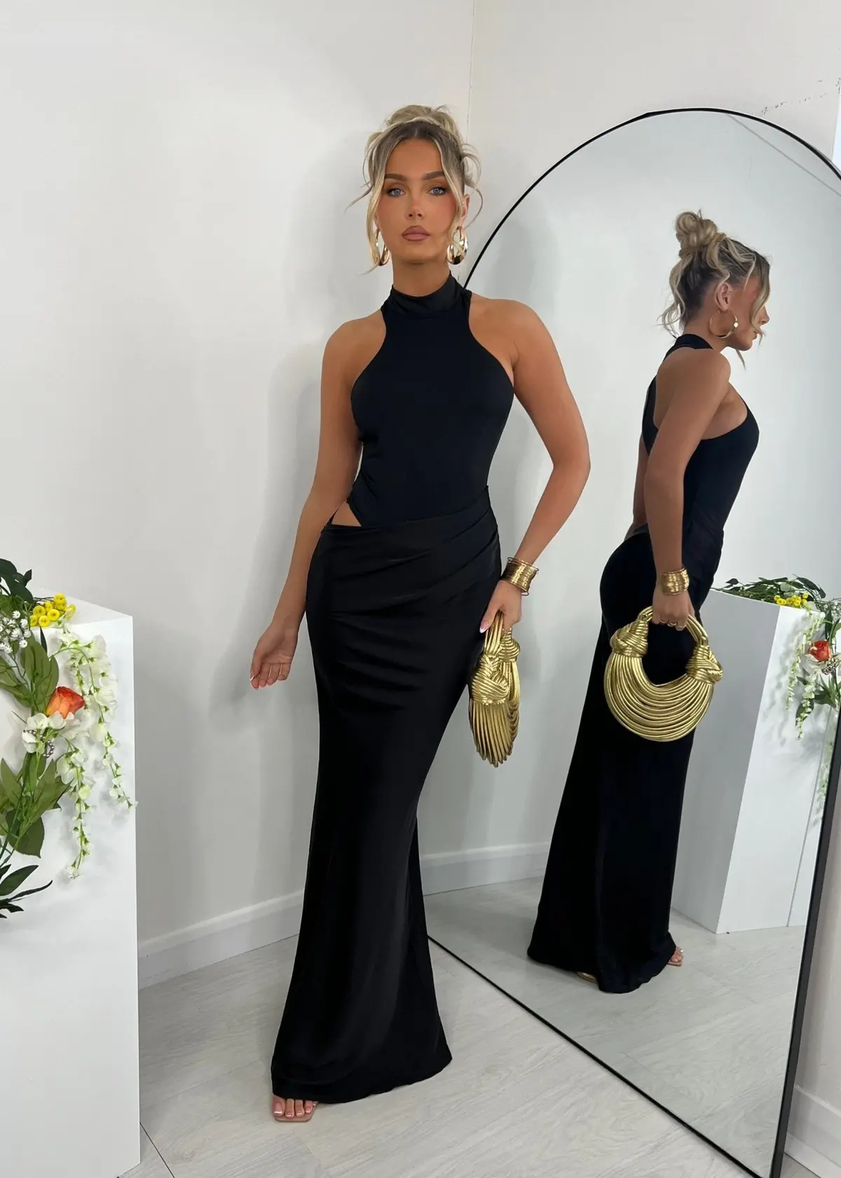 Back To You Maxi Dress - Black 1