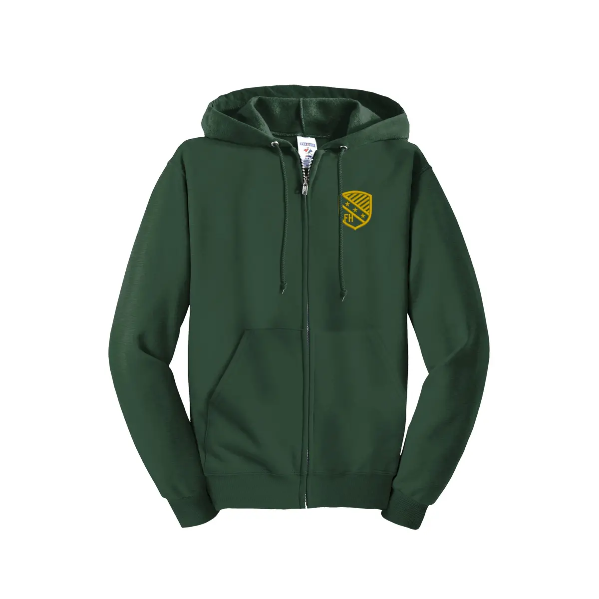 Farmhouse Fraternity Embroidered Zip Up Hoodie 3