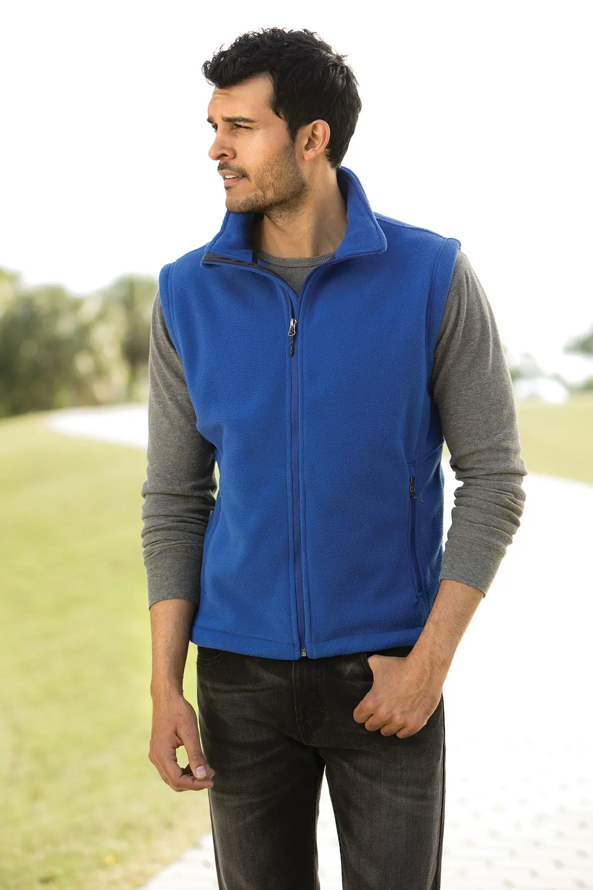 Lambda Phi Epsilon Fleece Vest 2
