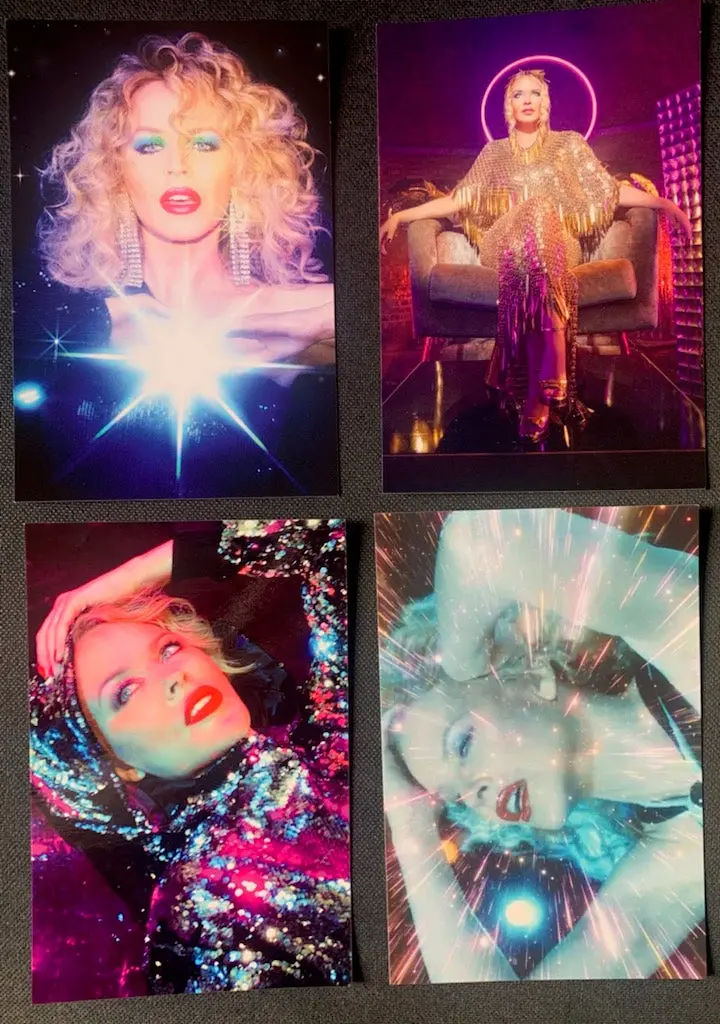 Kylie Minogue - Set Of 4  Disco Postcards Promotional 1