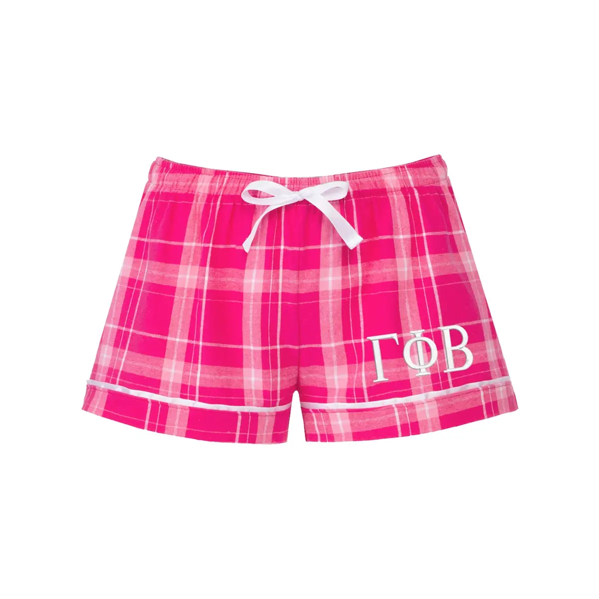 Gamma Phi Beta Flannel Boxer Shorts 1