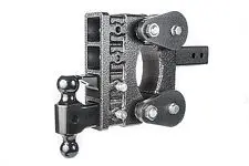 Gh-1824 Gen-Y Ball Mount 3" Class V 32,000 Lb. 6" Drop Mega-Duty Torsion W/ 2" & 2 5/16" Hitch Balls & Pintle Hitch 1