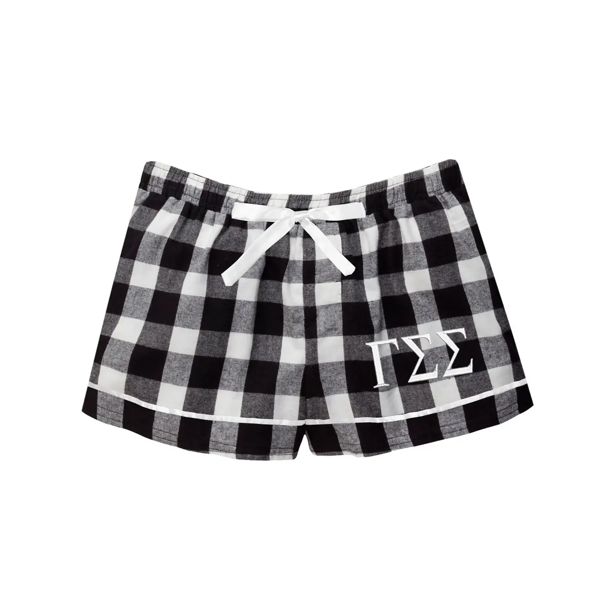 Gamma Sigma Sigma Flannel Boxer Shorts 1