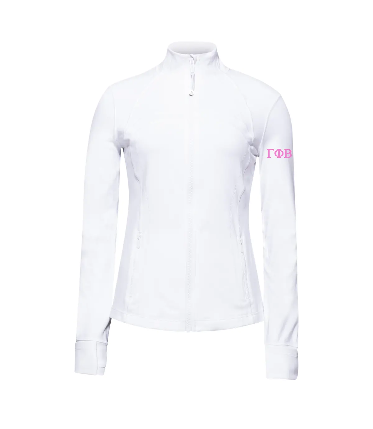 Gamma Phi Beta Lululemon Define Jacket - White 1